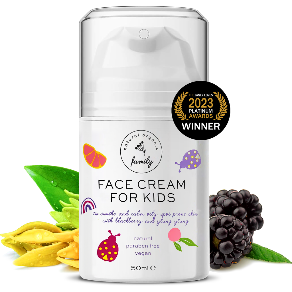 Multi-Award Winning Face Cream for Kids - Blackberry & Ylang Ylang