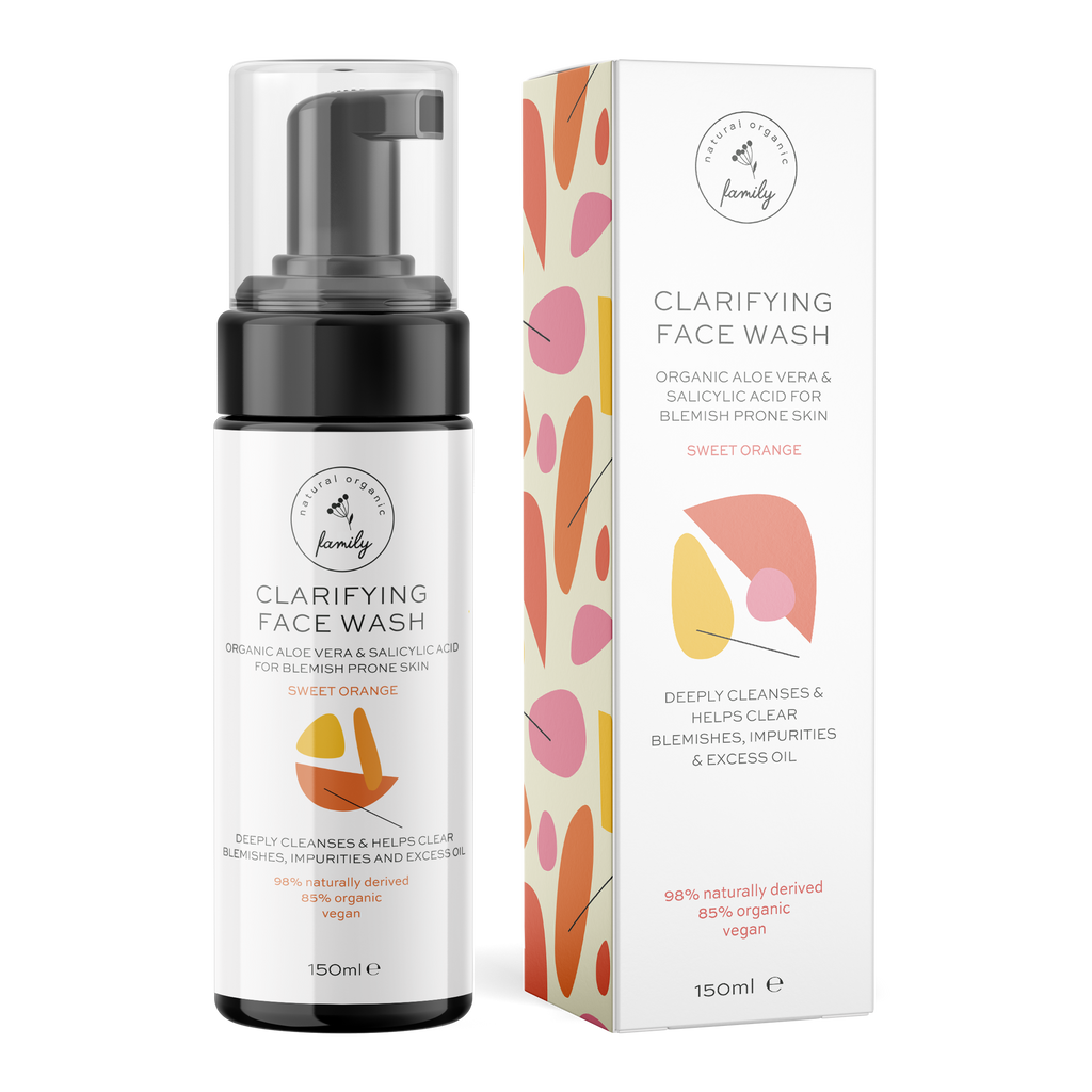 Clarifying Face Wash with Salicylic Acid for teens - Orange