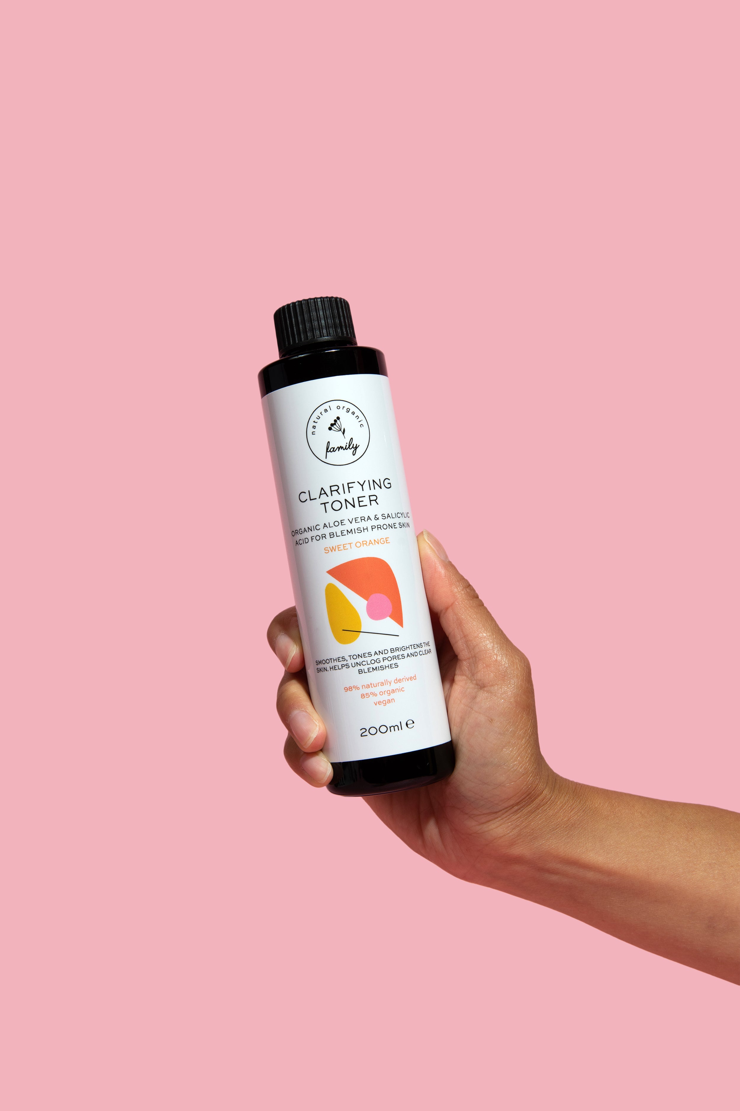 Clarifying Toner with Salicylic Acid for teens - Orange | Natural